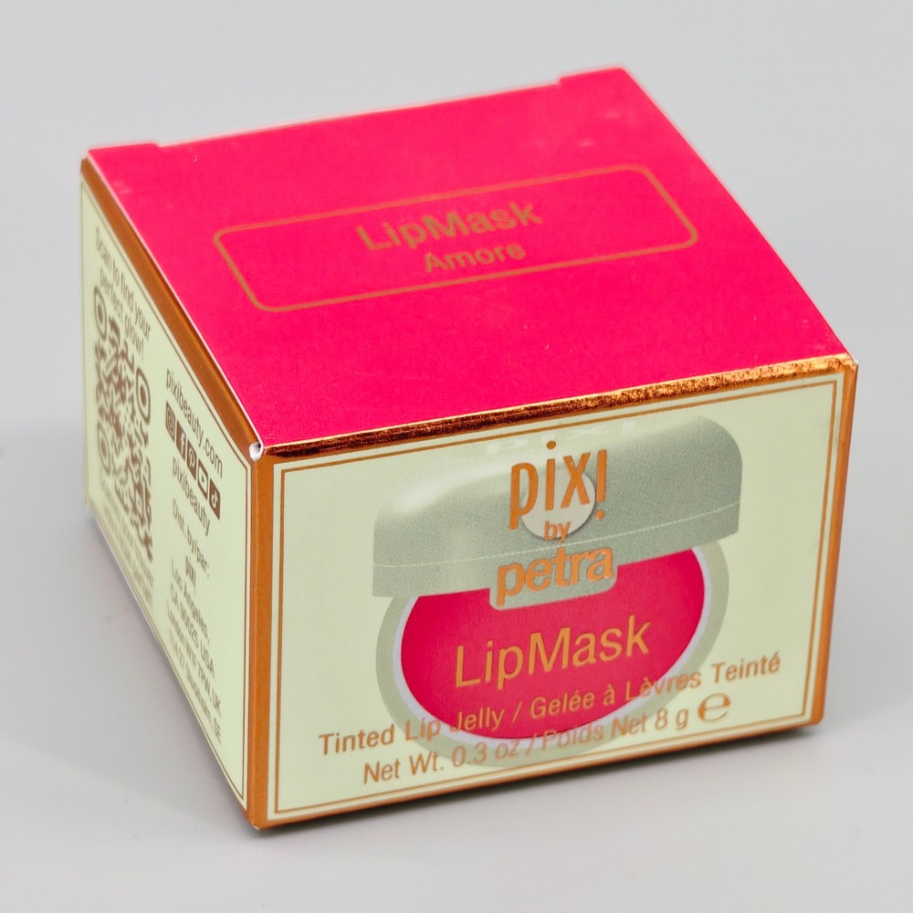Pixi by Petra LipMask Tinted Lip Jelly Amore 0.3oz 8g Nourishing Hydrating Mask - Picture 4 of 7